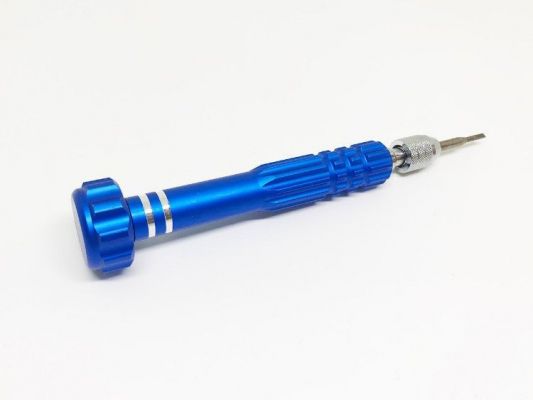 LABORATORY SCREWDRIVER 4 PIECES BLUE